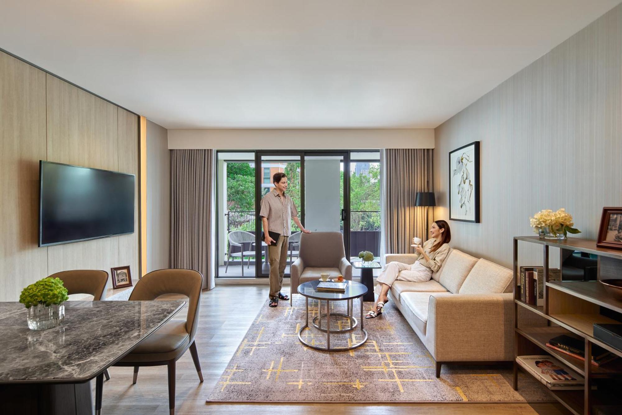 Marriott Executive Apartments, Bangkok Townhall Sukhumvit Exterior photo